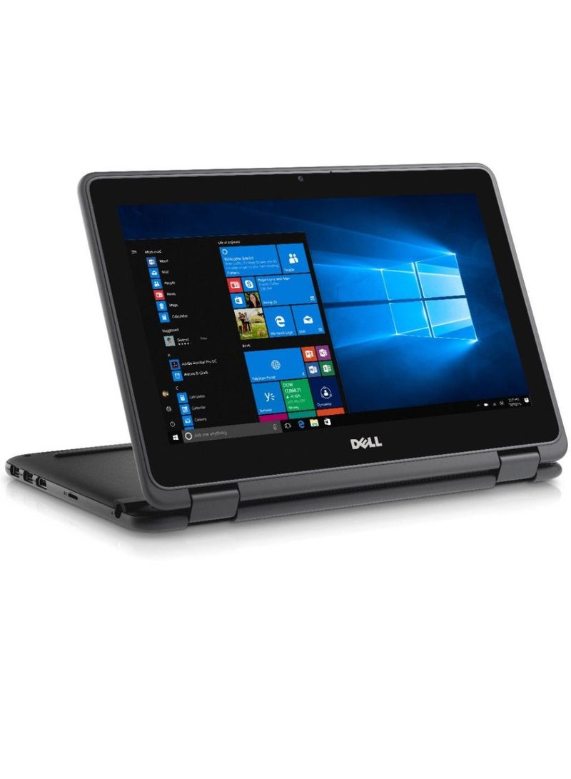 Renewed - Latitude 3189 2 In 1 Laptop With 11.6-Inch Touchscreen Display,Intel Celeron Processor/4GB RAM/128GB SSD/Windows 10 English Black - v1666338542/N53359173A_7