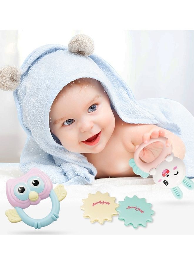 Kidle Baby Stick Hand Ring Newborn Molar Glue Toy Set - Image 2