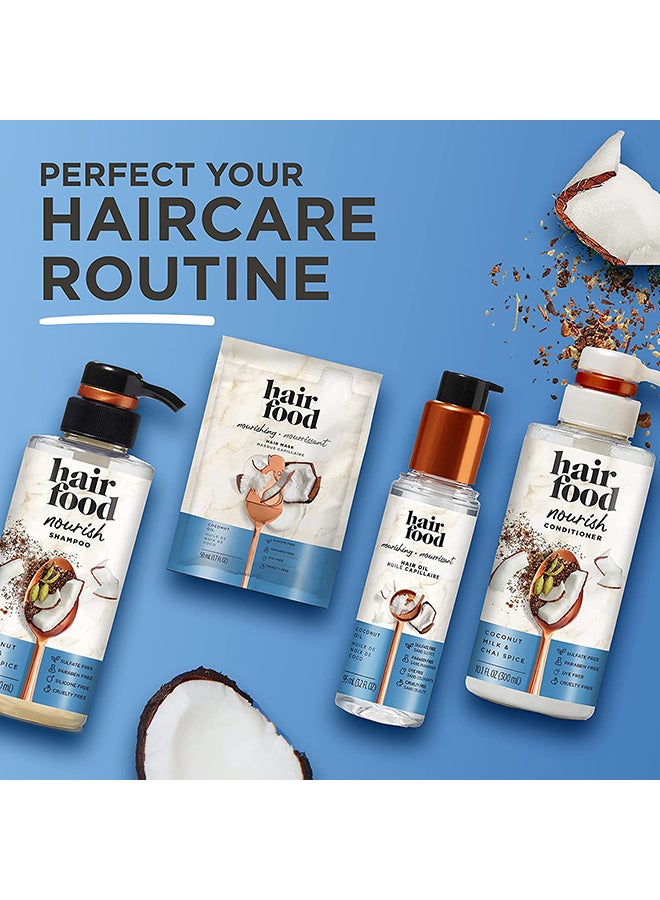 Hair Food - Sulfate Free Nourishing Conditioner With Coconut And Chai Spice 300ml - Image 1