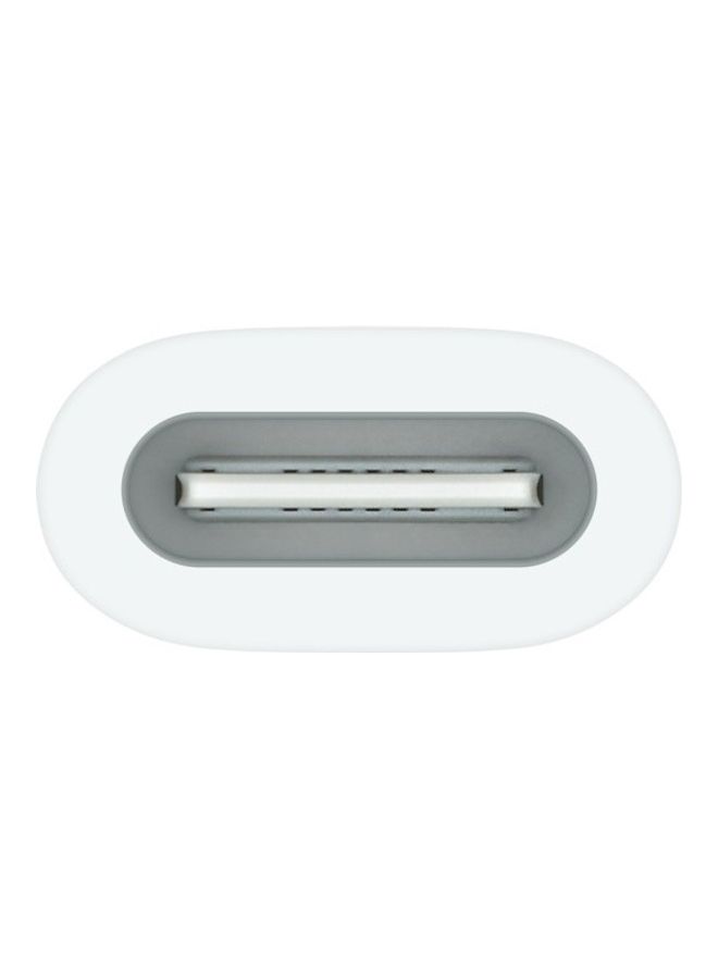 Apple - USB-C to Apple Pencil Adapter white - Image 1