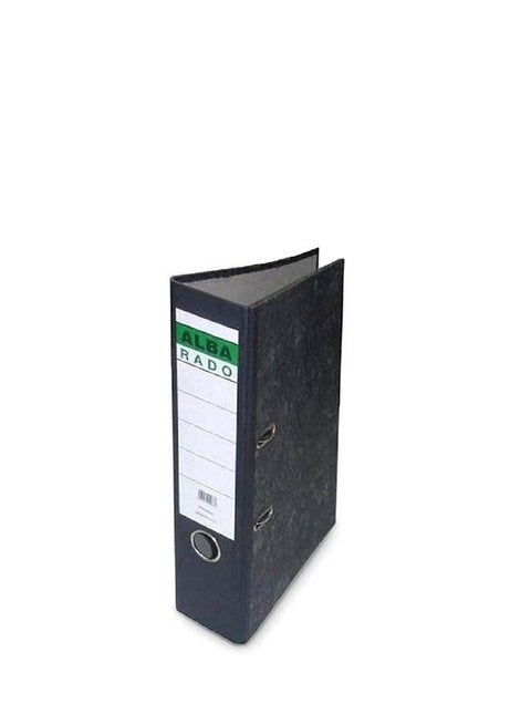 A4 Marble Box File Black