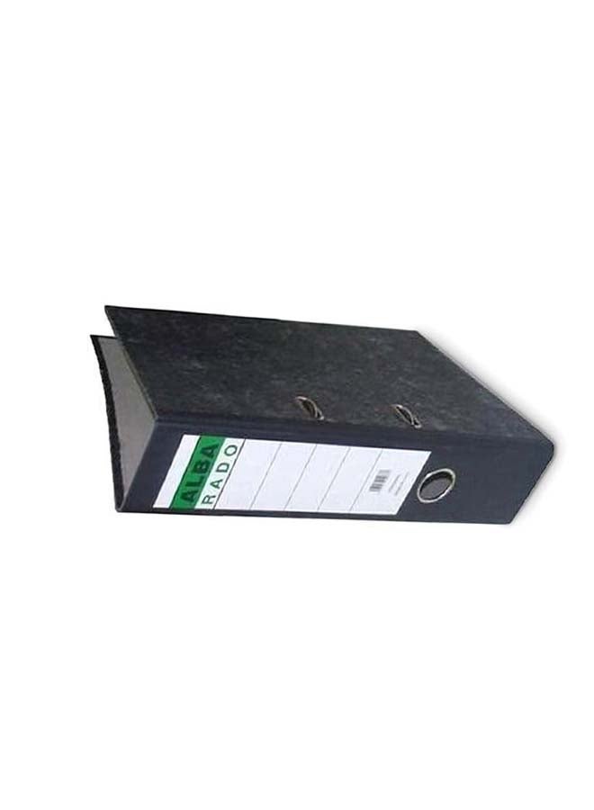 Alba Rado - A4 Marble Box File Black - Image 1