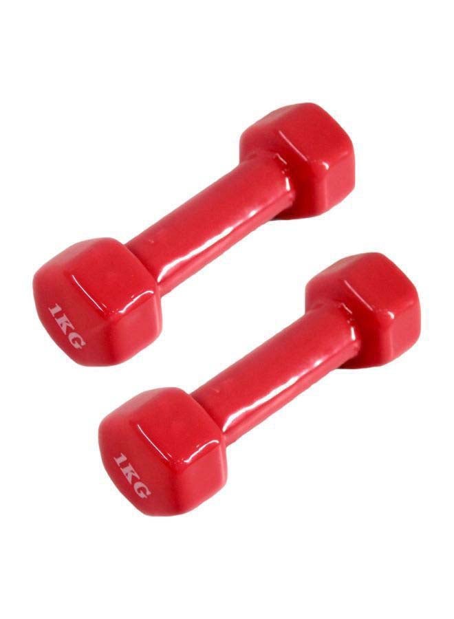 2-Piece Dumbbell Set 1kg 2kg 2kg