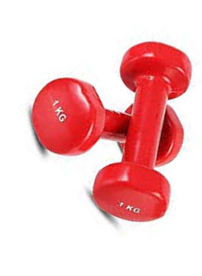 2-Piece Dumbbell Set 1kg 2kg 2kg