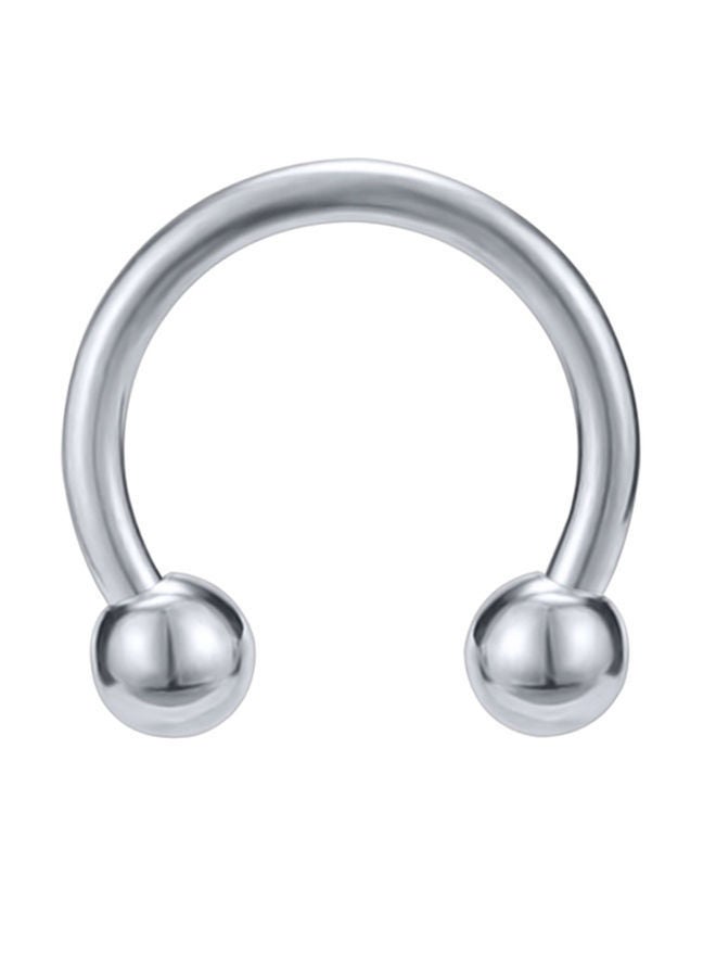 Generic - Stainless Steel Horseshoe Captive Bead Nose Ring - Image 1