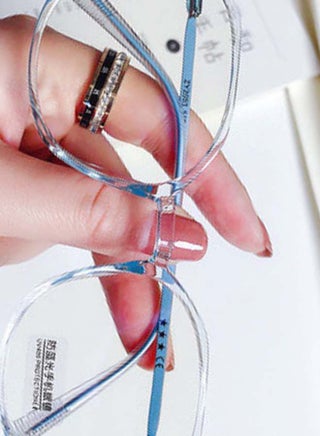 Women's Glasses Frame Korean Version Flat Mirror - view 4