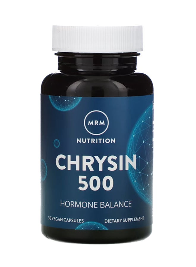 MRM Chrysin 500 Dietary Supplement - 30 Vegan Capsules - Image 1