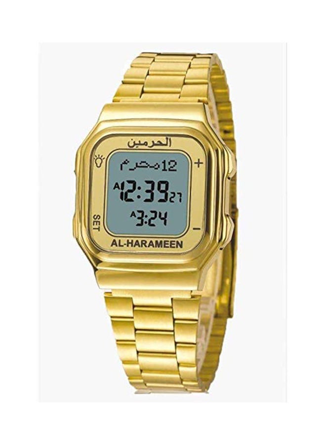 AL-HARAMEEN Water Resistant Digital Watch HA 6461FG  - Image 1