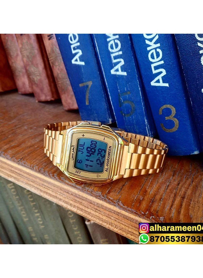 AL-HARAMEEN Water Resistant Digital Watch HA 6461FG  - Image 3