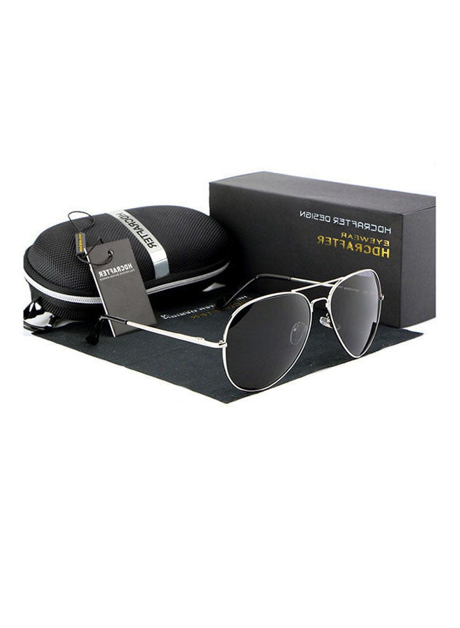 Men's Full Rim Polarized UV400 Aviator Frame Sunglasses - Lens Size: 61 mm - v1666363048/N13207700A_6