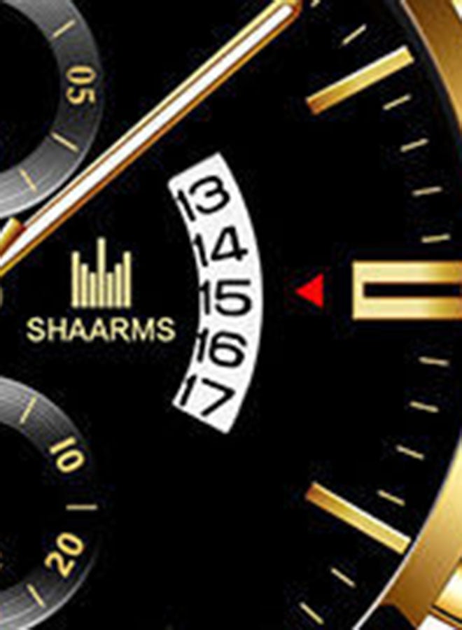 SHAARMS - PU Leather Analog Wrist Watch SA6001-9 - Image 1