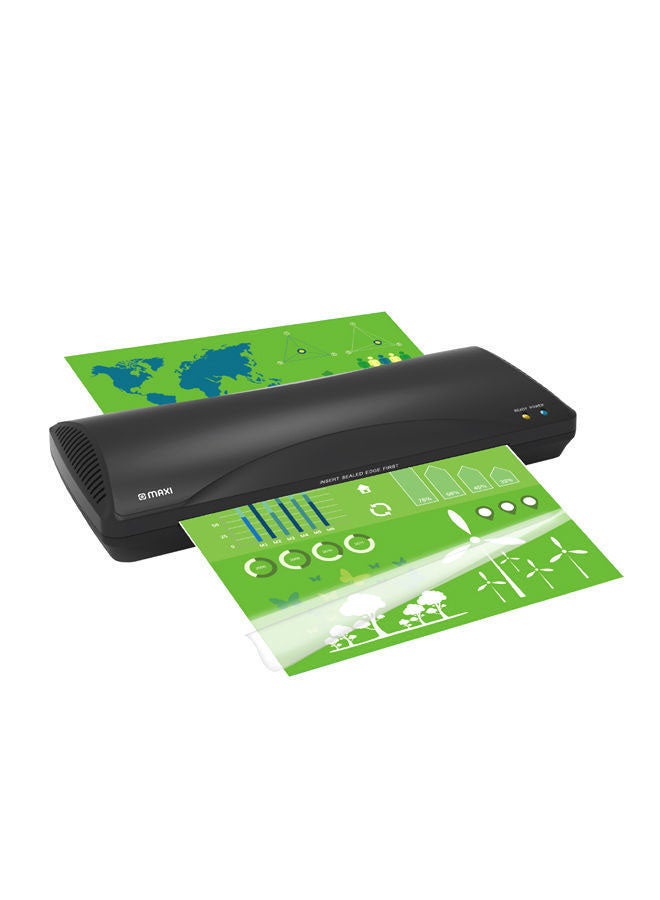 Maxi A4 Laminator Black  - Image 2