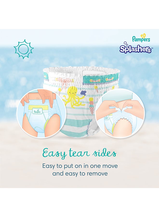 Pampers - Splashers Swimming Pants Size 5-6 Carry Pack 10 Count - Image 1
