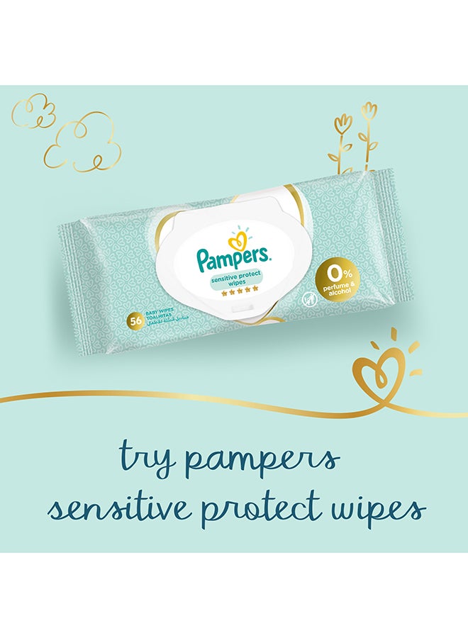 Pampers - Premium Care Newborn Taped Diapers, Size 1, 2-5kg,  Softest Absorption for Ultimate Skin Protection, 136 Count - Image 1
