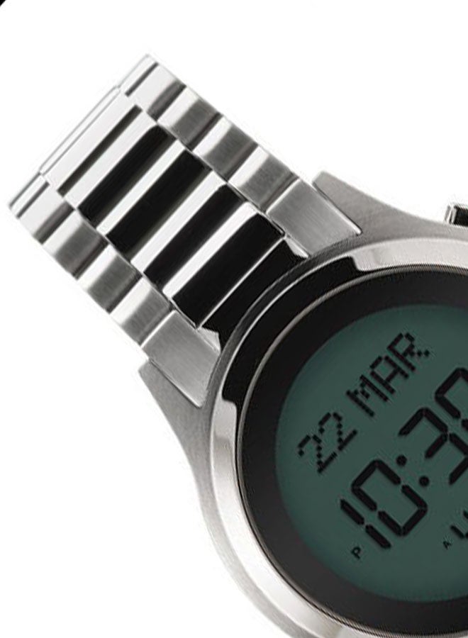 Al Fajr - Men's Stainless Steel Digital Watch Wr02 - Image 1