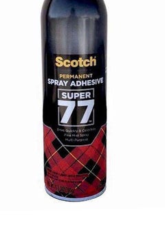 3M Scotch Super 77 Multipurpose Adhesive White  - Image 2