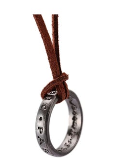 QiaoKai Alloy Waters Drake Ring Pendant Necklace  - Image 2