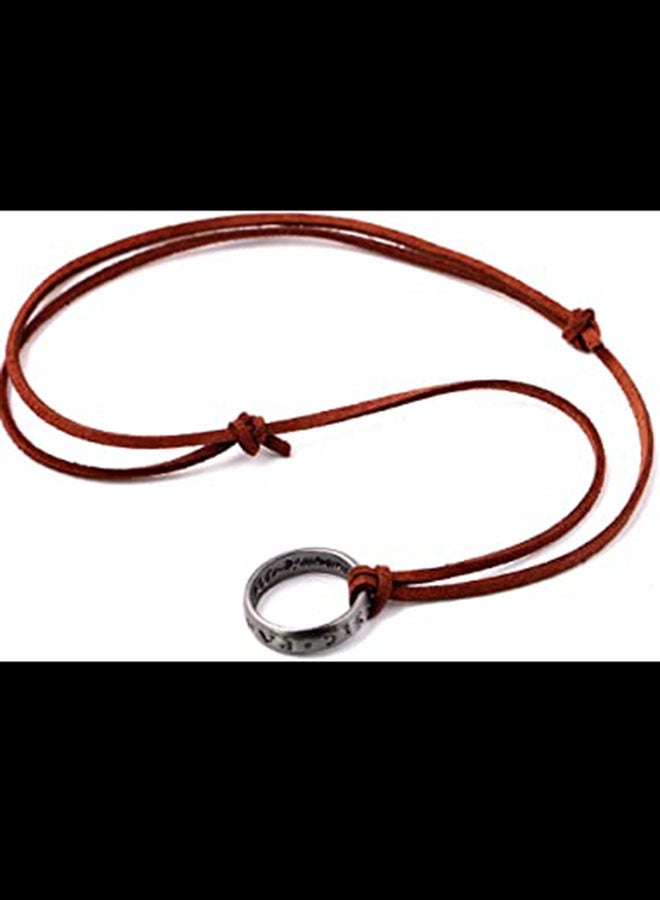 QiaoKai - Alloy Waters Drake Ring Pendant Necklace - Image 1