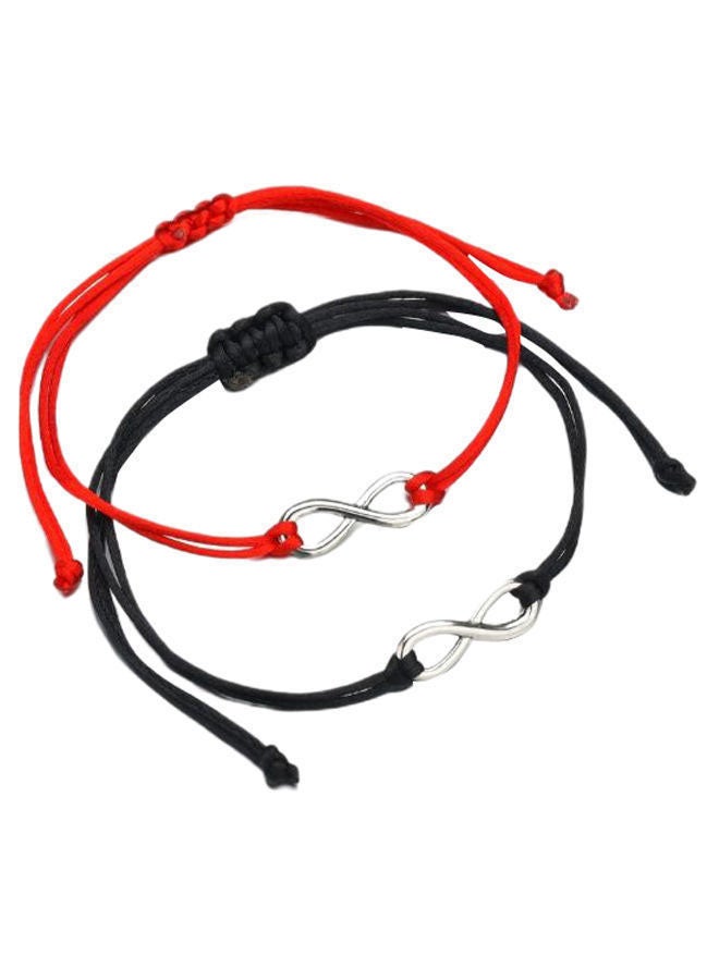 طقم أسورة بتصميم منسوج مكون من قطعتين - Image 1