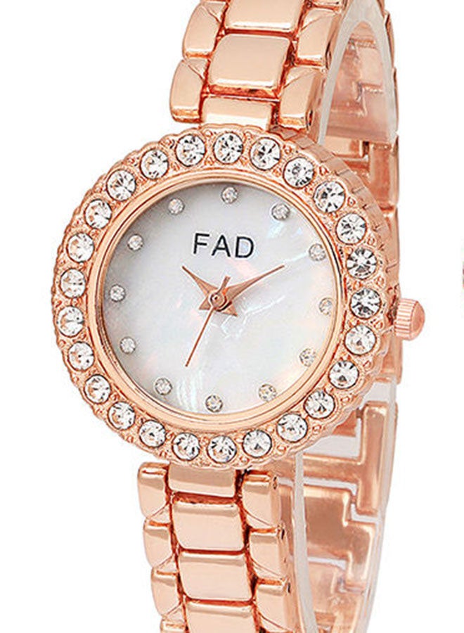FAD Women's Stainless Steel Quartz Analog Wrist Watch With Bracelet - Image 2