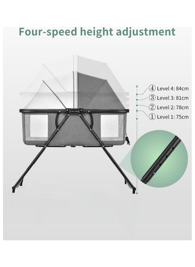 Kidle Movable Portable Crib With Multifunction  - Image 4