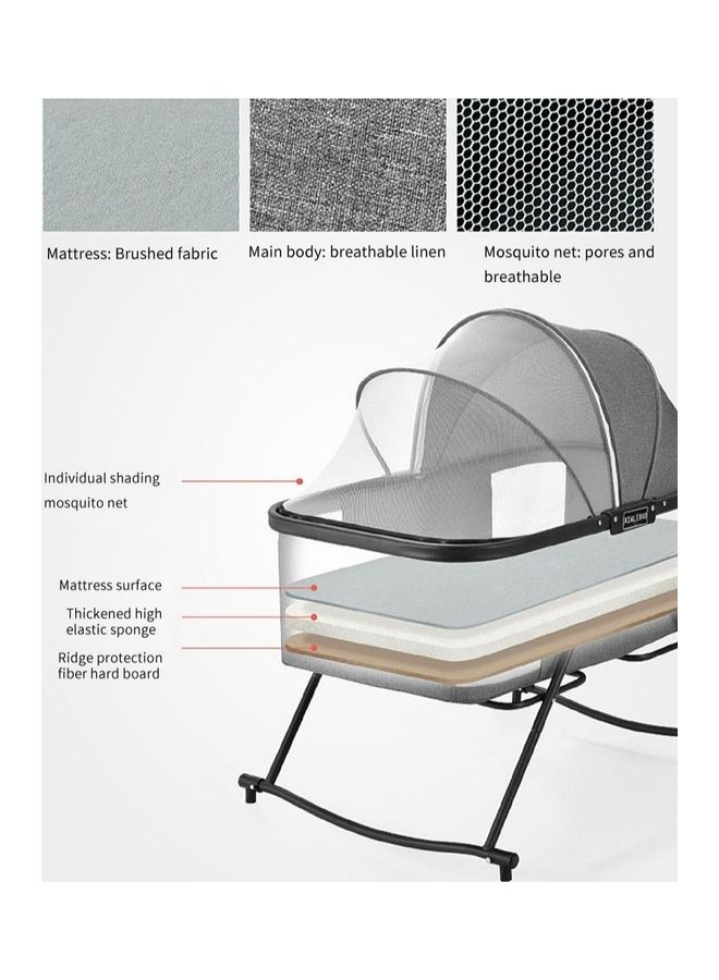 Kidle Movable Portable Crib With Multifunction  - Image 5