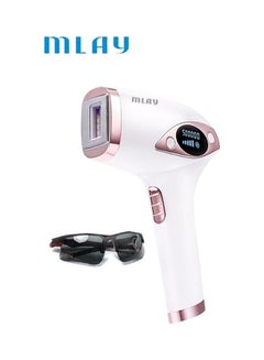 MLAY T4 Ice Compress Laser Hair Removal Device White  - Image 1