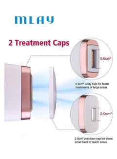 MLAY T4 Ice Compress Laser Hair Removal Device White  - Image 2