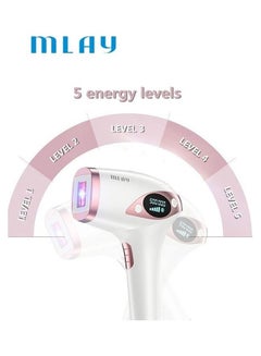 MLAY T4 Ice Compress Laser Hair Removal Device White  - Image 3