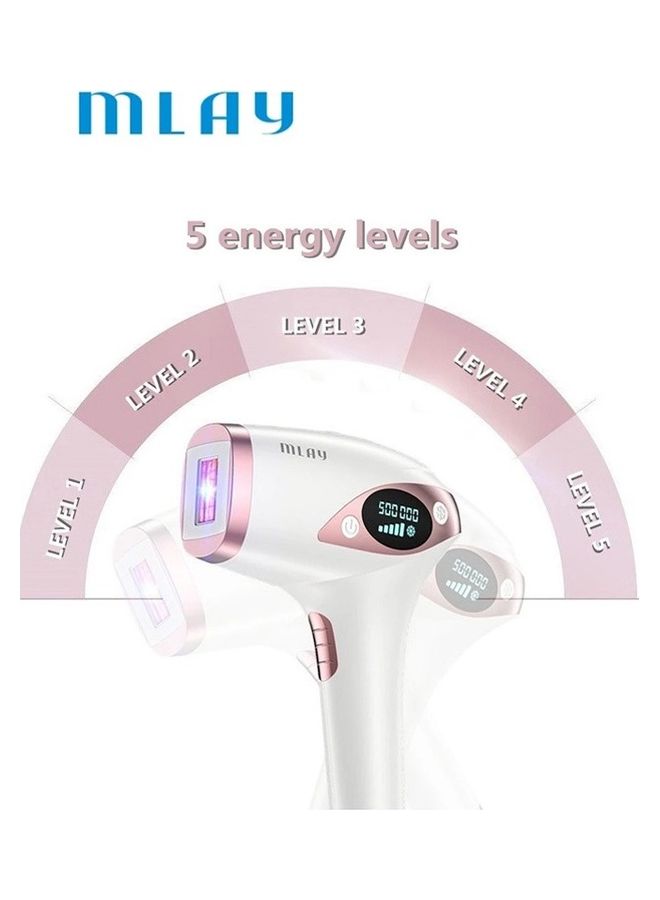 MLAY T4 Ice Compress Laser Hair Removal Device White  - Image 3