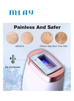 MLAY T4 Ice Compress Laser Hair Removal Device White  - Image 4