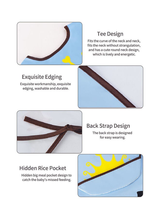 كيدل Baby Bib Long Sleeve Waterproof - Image 4