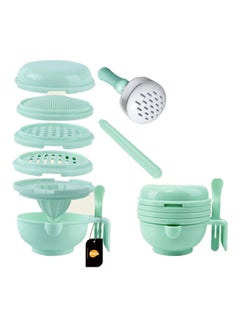 Baby Food Supplement Grinding Bowl Manual Food Grinder Puree Scissors Cooking Stick Baby Food Supplement Machine Tool Set
