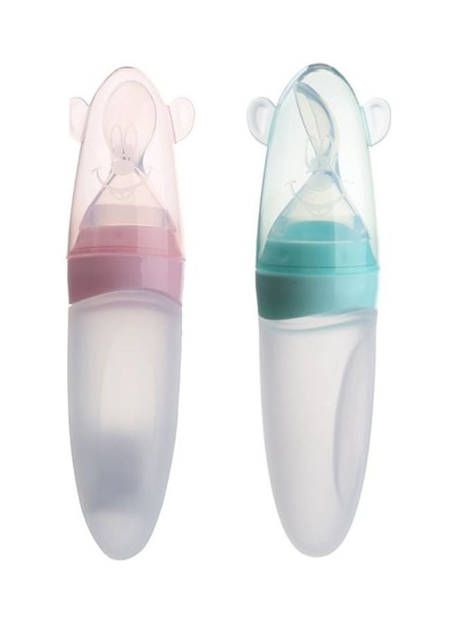 Infant Baby Squeezing Feeding Bottle - Image 2