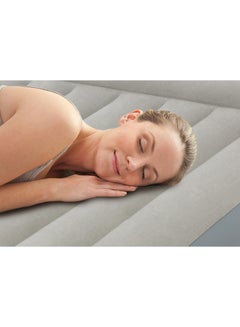 INTEX Dura-Beam Standard Pillow Rest Mid-Rise Air Mattress 30 cm Grey 152x203x30cm  - Image 4