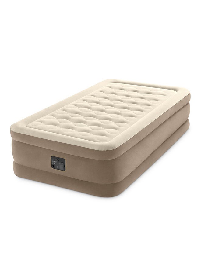 INTEX Dura-Beam Deluxe Series Ultra Plush Airbed With Fiber-Technology Beige 191x99x46cm  - Image 3
