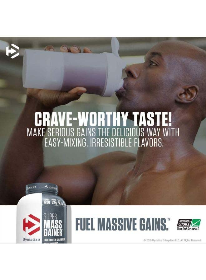 Dymatize - Super Mass Gainer Gourmet Vanilla 6Lb 2.7Kg - Image 1