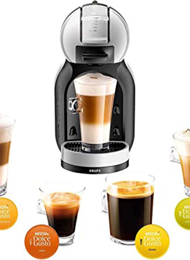 نسكافيه - ماكينة صنع القهوة دولتشي جوستو ميني مي 0.8 L 1500 W KP123B رمادي/أسود/شفاف - Image 1