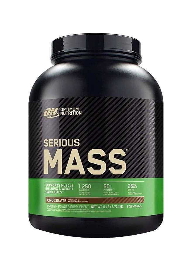 Optimum Nutrition - Serious Mass Weight Gainer Powder 6lb Chocolate - Image 1