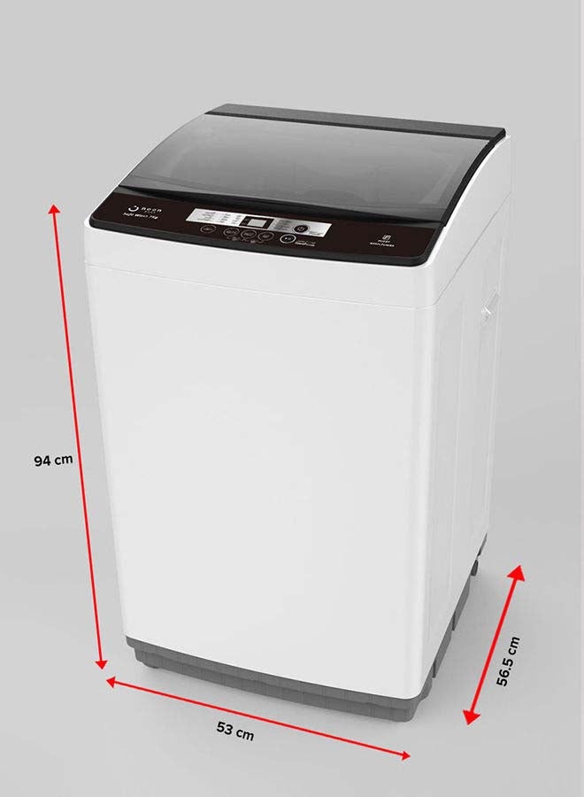 Noon East - 7 kg Washing Machine 7 Kg - Top Loading Fully Automatic- White Washing Mashine With Washing, Rinse And Spinning Function Without Clothes Dryer washing_machine White - Image 1