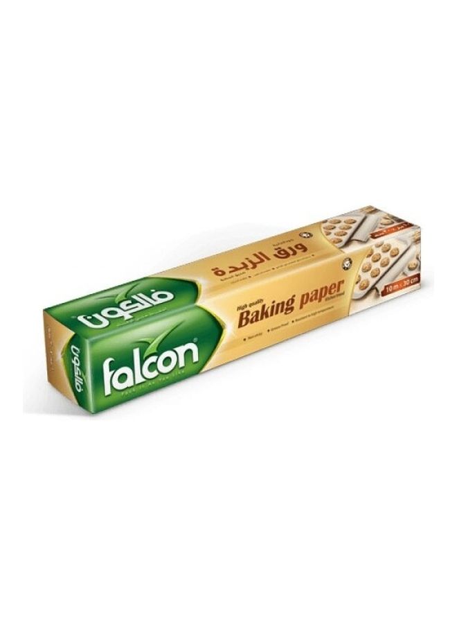 Falcon - Cooking And Baking Rolling Paper Falcon Beige 10x30cm - Image 1