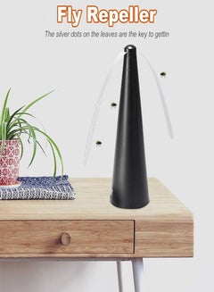 Generic Fly Repellent Fan Pest Control Keeps Insects/Mosquito/Fly/Bug Away from Your Food Black  - Image 3