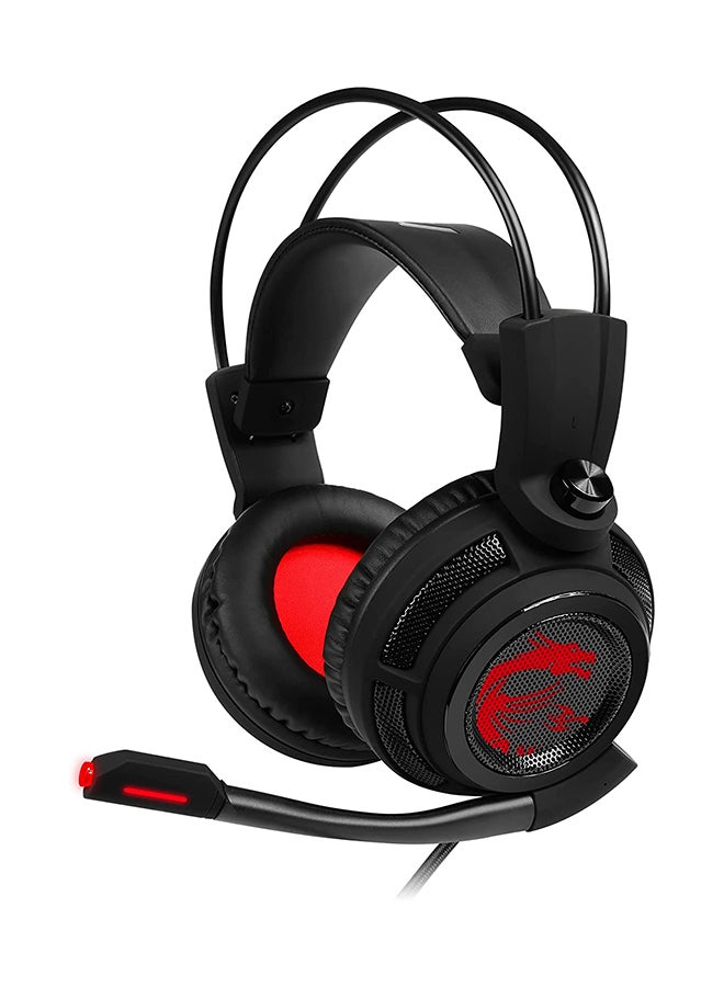 MSI DS502 Over-Ear Wired Gaming Headphones With Mic For PS4/PS5/XOne/XSeries/NSwitch/PC  - Image 1