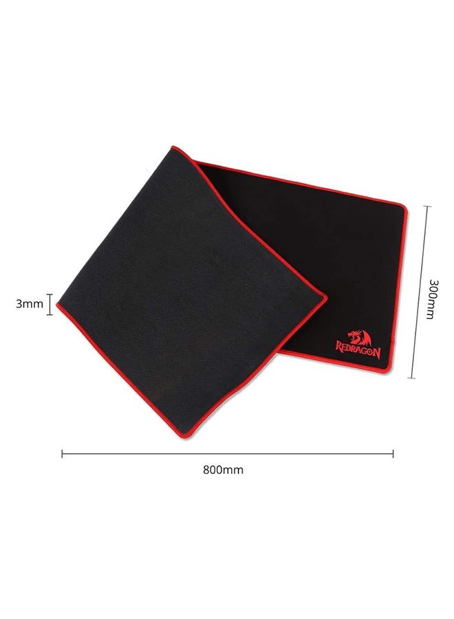 REDRAGON - Redragon P003 Gaming Textured Silky Smooth Non-Slip Backing Waterproof Mouse Surface Stitched Edges (800x300x3mm) - Image 1