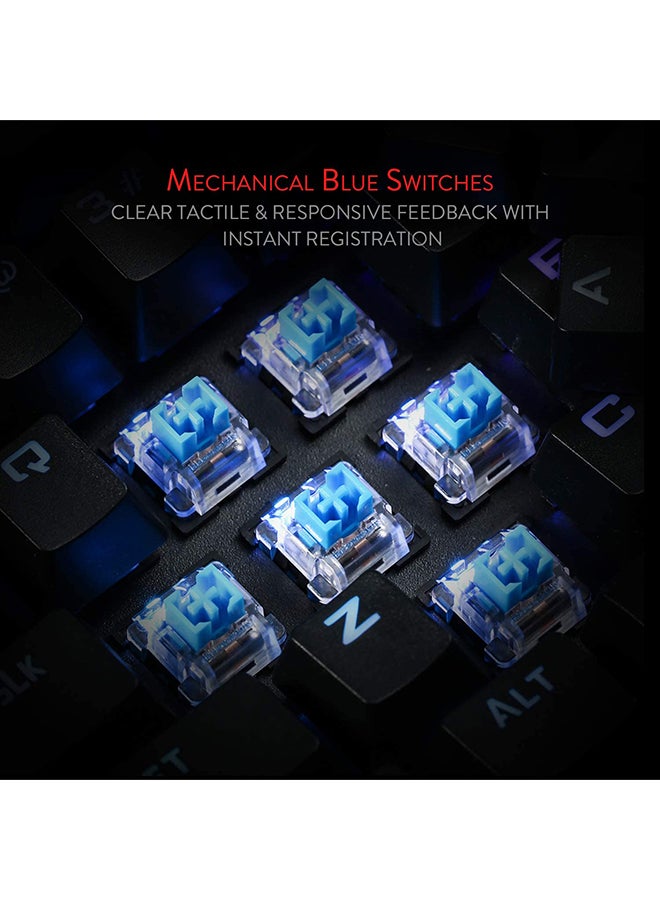 REDRAGON - Redragon K587 Magic-Wand RGB Mechanical Gaming Keyboard - Image 1