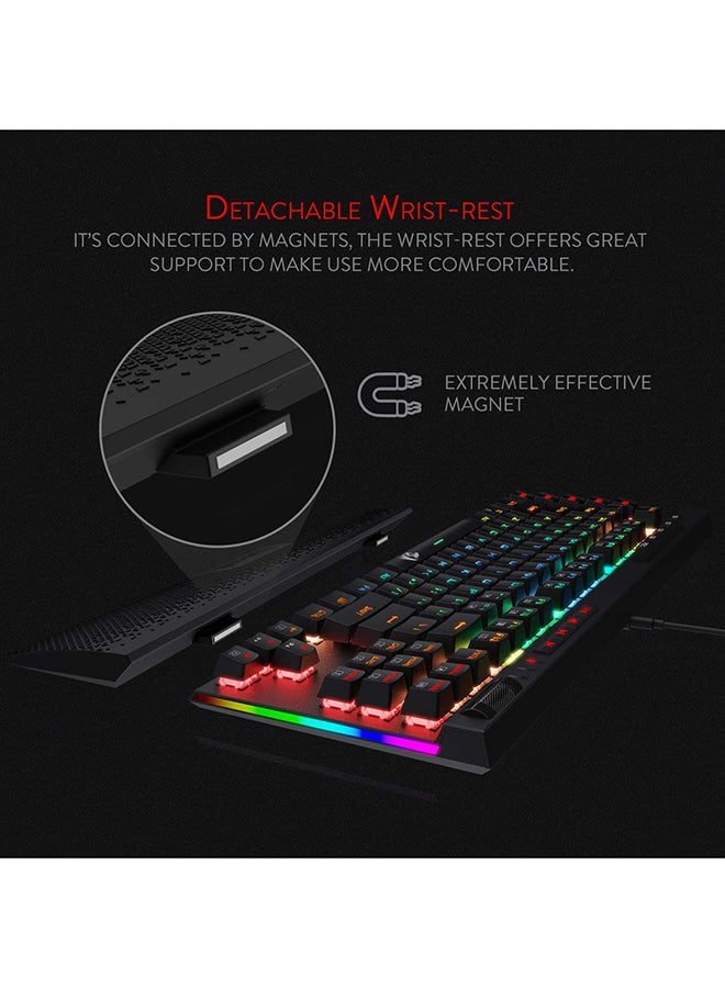 REDRAGON - Redragon K587 Magic-Wand RGB Mechanical Gaming Keyboard - Image 1