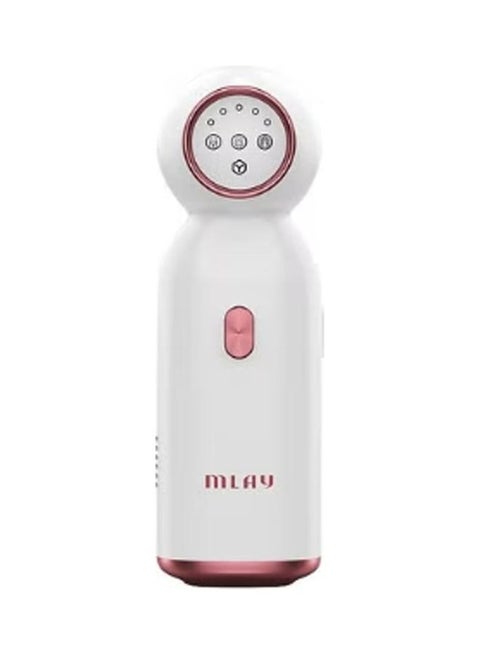 جهاز إزالة الشعر T10 نيو روبيرت محمول للمنزل للنساء أبيض/ وردي