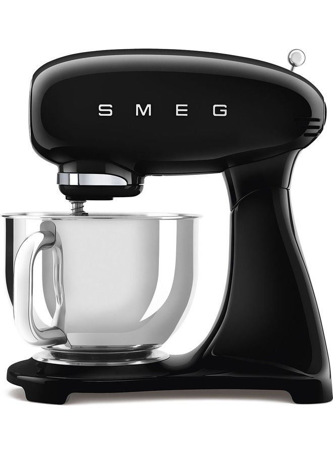 سميج عجان بـ 10 سرعات متغيرة مع وعاء من الستانلس ستيل سعة 4.8 لتر 800.0 W SMF03BLUK أسود  - Image 1