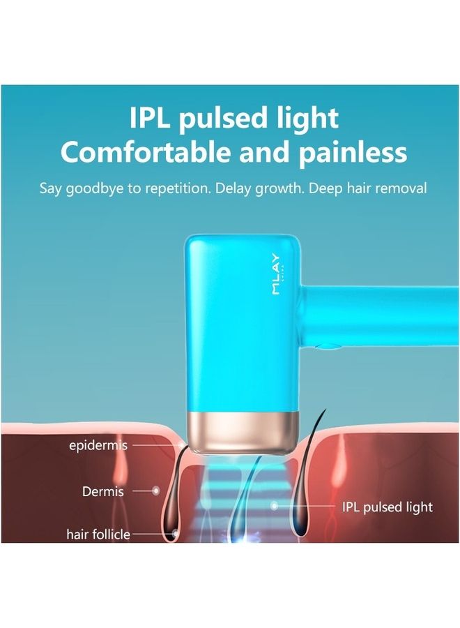 ملاي MLAY-T14 جهاز إزالة الشعر بضغط الثلج غير مؤلم متعدد الألوان - Image 1