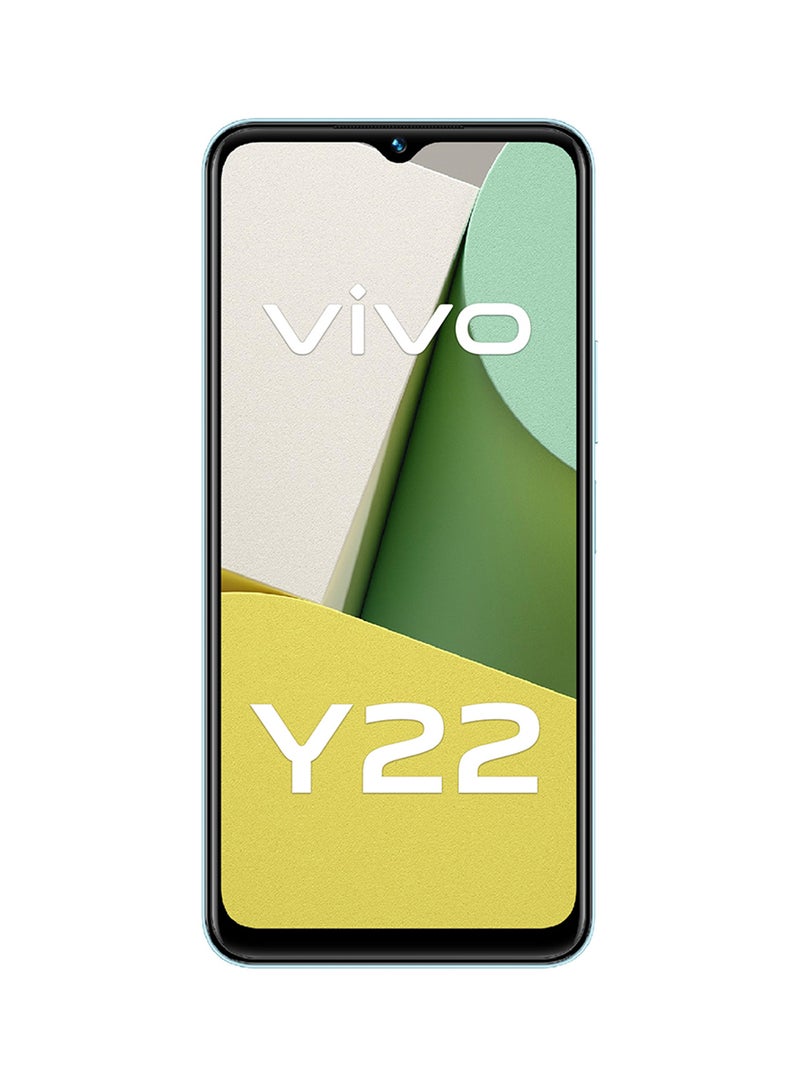 vivo - Y22 Dual Sim Metaverse Green 4GB RAM 64GB 4G LTE - Image 1